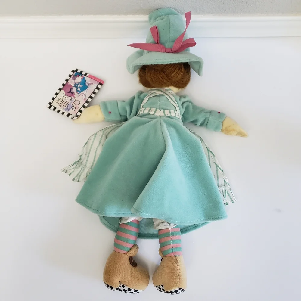 The Real Mother Goose Doll Scholastic Plush Side Kicks 1998 16” Stuffed Animal